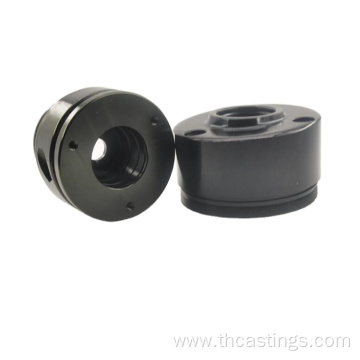 Forged cnc machining black surface aluminum parts